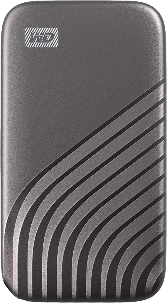 WD 500GB My Passport SSD - Portable SSD, up to 1050MB/s Read and 1000MB/s Write Speeds, USB 3.2 Gen 2 - Space Gray