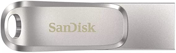 SanDisk Ultra Dual Drive Luxe USB Type-C 64GB Flash Drive