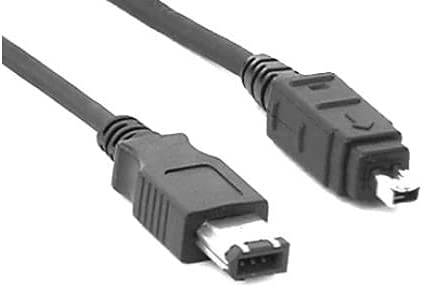 Intex 1394 4 / 6 FireWire Cable (Black)