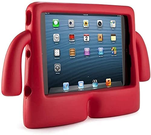 Huawei Media Pad T3/10 inch Cartoon Shockproof Kids Friendly Case Stand (Red)