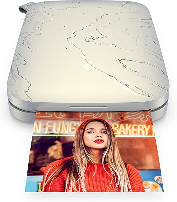 HP Sprocket Select Portable Instant Photo Printer for Android and iOS devices (Eclipse) Prints on 2.3x3.4” Sticky-Backed Zink Photo