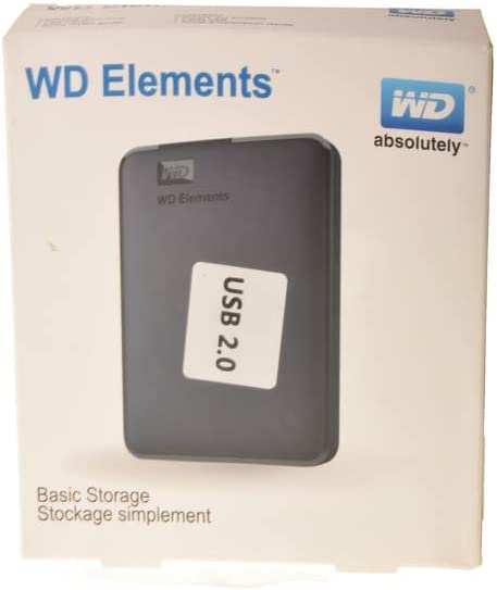 WE Elements USB2.0,WD Elements 2 TB USB 2.0 Desktop External Hard Drive