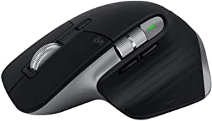 Logitech MX Master 3 For Mac Bluetooth Mouse -70-Days Rechargeable Battery With Type-C Fast Charging | 7-Programmable Buttons | Ultra-Fast Scroll