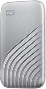 WD 1TB My Passport SSD - Portable SSD, up to 1050MB/s Read and 1000MB/s Write Speeds, USB 3.2 Gen 2 - Silver