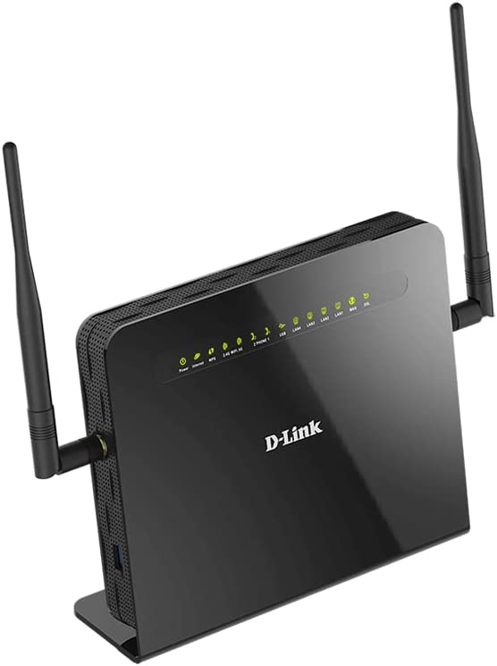 DSL-G2452DG D-Link Wireless AC1200 Dual-Band Gigabit ADSL/VDSL2 Router with 4 Gigabit LAN Ports, 1 Gigabit WAN, 1 USB, 2 x 5dBi detachable antenna