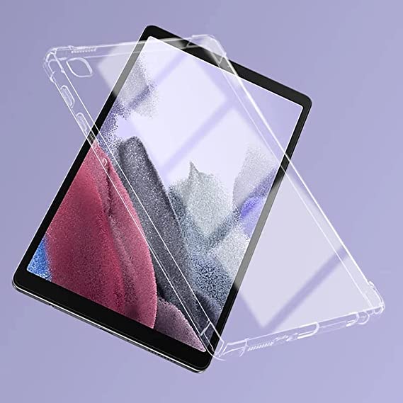 Tablet Case for Samsung Galaxy Tab A7 Lite 8.7" Transparent Cover Scratch Protection 2021