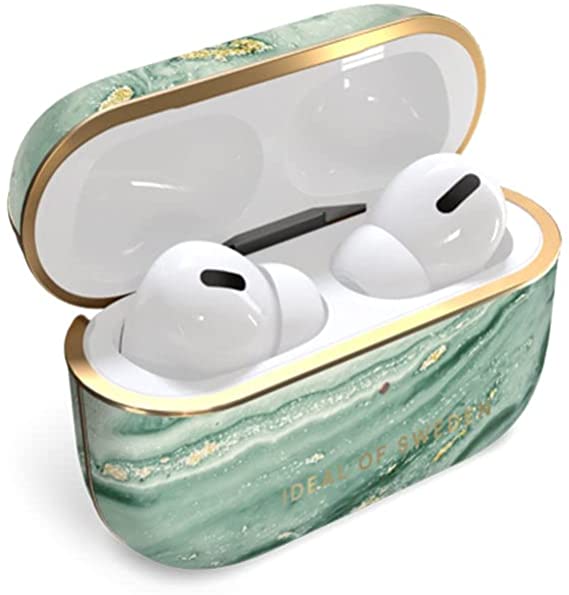 Fashion AirPods Case Pro Mint Swirl Marble