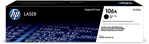 Compatible 106A W1106A Toner Cartridge Replacement for HP BLACK Nº106A 1.500PAG