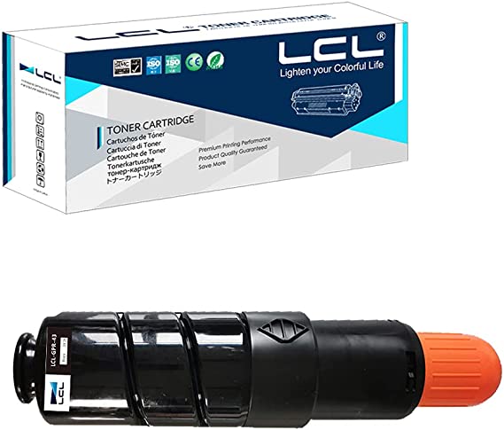 LCL Compatible for Canon GPR43 GPR-43 4792B003 4792B003AA High Yield (1-Pack, Black) Toner Cartridge for Canon ImageRunner Advance 4025 4035 4225 4235