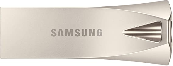 Samsung BAR Plus USB 3.1 Flash Drive 128GB 400MB/s Champagne Silver