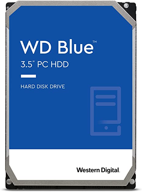 Western Digital 6TB WD Blue PC Hard Drive - 5400 RPM Class, SATA 6 Gb/s, , 64 MB Cache, 3.5" - WD60EZRZ (Old Version)