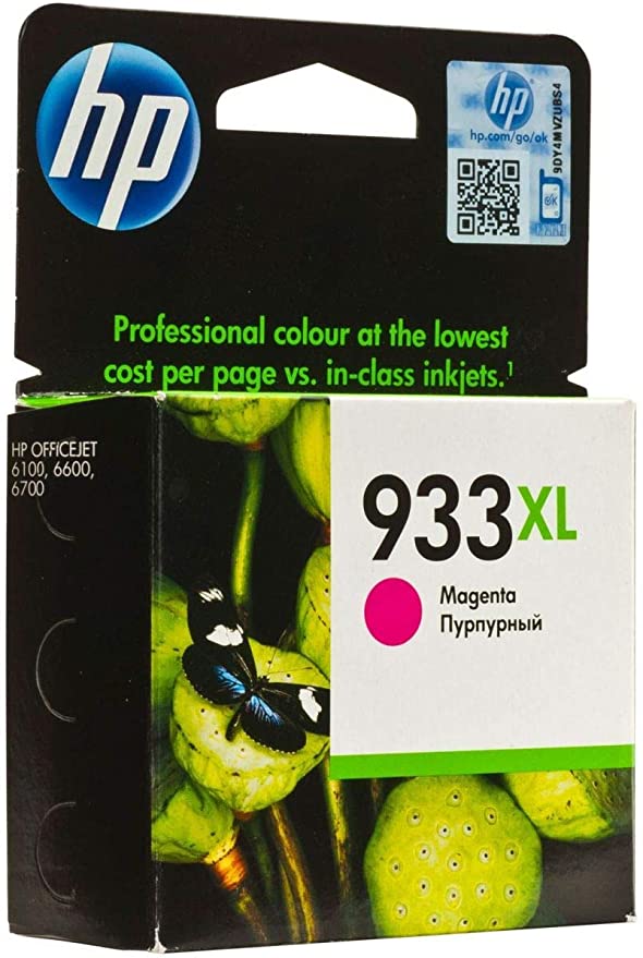 Hp Cn055ae 933xl High Yield Magenta Ink Cartridge