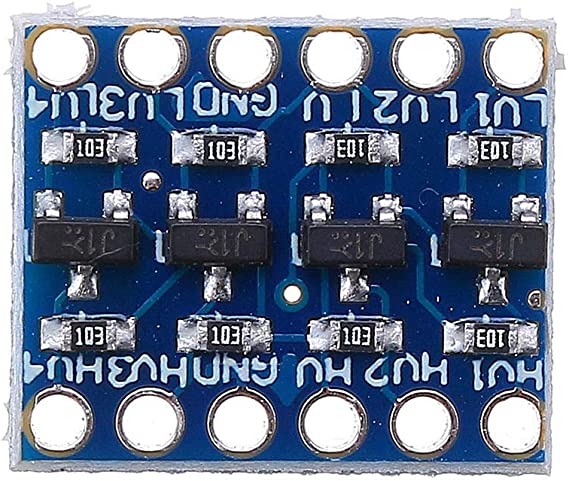 Elegdy Module 5Pcs Level Logic Converter Bi-Directional IIC 4 Way Level Conversion Module