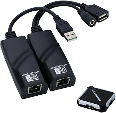 USB 2.0 Extender to RJ45 100m