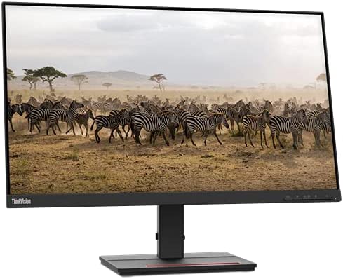 Lenovo 62AFKAR2WWThink Vision S27e-20 27 FHD IPS (1920x1080) HDMI, VGA, 60Hz Refresh Rate Tilt Stand Monitor, Raven Black, 68.58cms