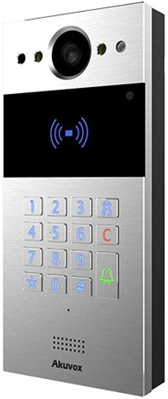 Akuvox Slim SIP Intercom with Keypad and RF card reader