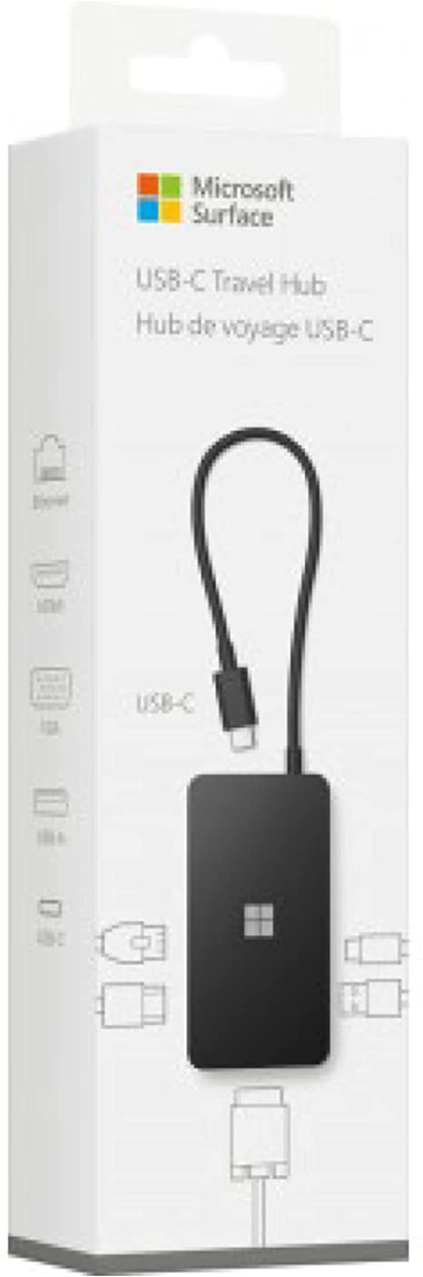 USB C Travel Hub 5 in 1 for Microsoft Surface and more