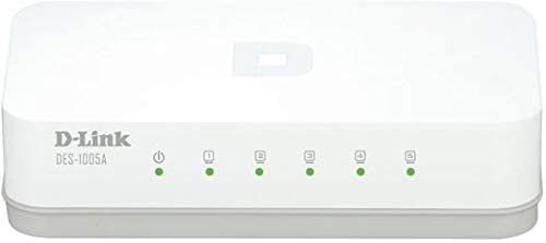 D-Link 5-Port 10/100 Desktop Switch DES-1005A