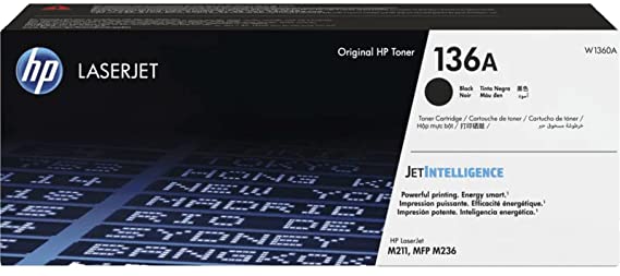 HP 136A Black Original LaserJet Toner Cartridge