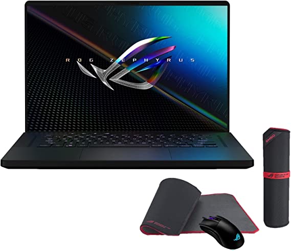 2021 ASUS ROG Zephyrus M16 GU603HM-211.ZM16 (i9-11900H, 16GB RAM, 1TB NVMe SSD, RTX 3060 6GB, 16" WQXGA 165Hz, Windows 10) Gaming Notebook