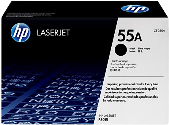 Hp 55a Laserjet Toner Cartridge, Black [ce255a]