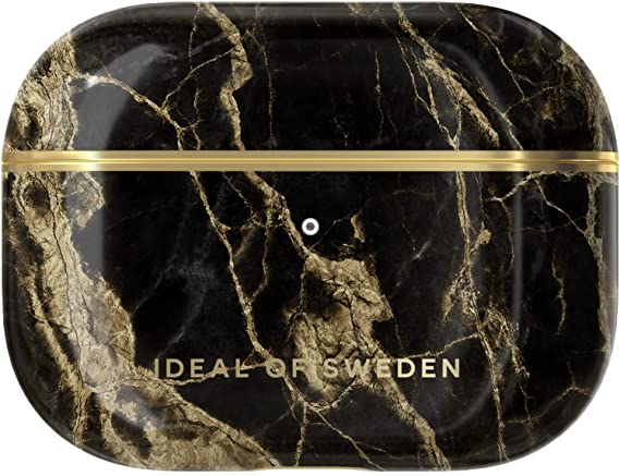 Fashion AirPods Case Pro Golden Smoke Marble