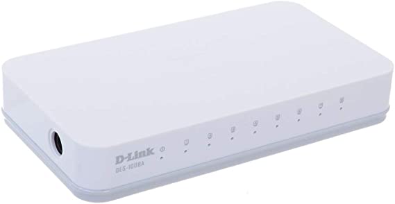 D-Link 8-Port 10/100 Desktop Switch DES-1008A