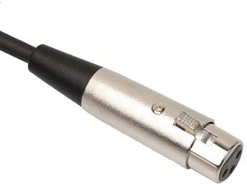 Cable Audio 6.35 mm Male to XLR Female- 3 m - Gray