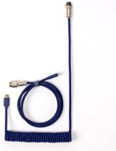 Keychron keyboard Coiled cable Aviator Cable -5 Pin - Blue