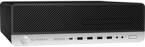 HP EliteDesk 800 G3 Small Form Factor PC - Intel Core i5-6500, 3.4 GHz, 500 GB, 4 GB, Eng-Ar Keyboard, Windows 10 Pro, Black