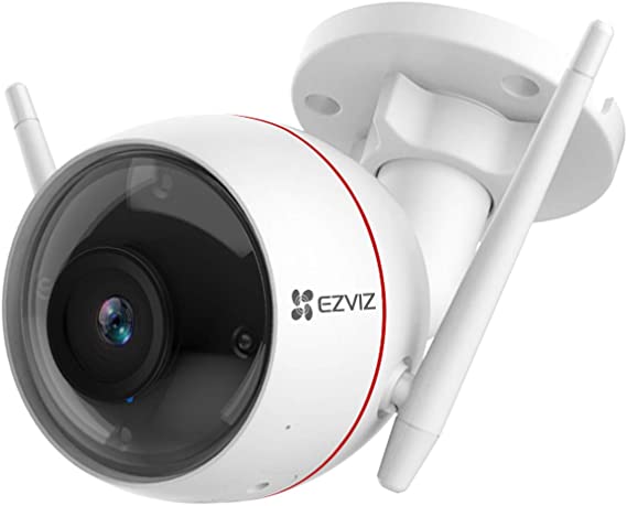 EZVIZ C3W Pro 4MP Super HD Smart Home Outdoor Security Camera Color Night Vision Two-Way Talk Customizable Voice Alerts IP67 Dust and Water Protection Easy Installation, CS-C3W (4MP,2.8mm,H.265)