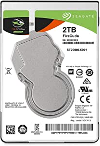 Seagate 2TB 2.5-Inch FireCuda Gaming SSHD SATA 6.0Gb/s Internal Hard Drive For Notebooks/Laptops (ST2000LX001)