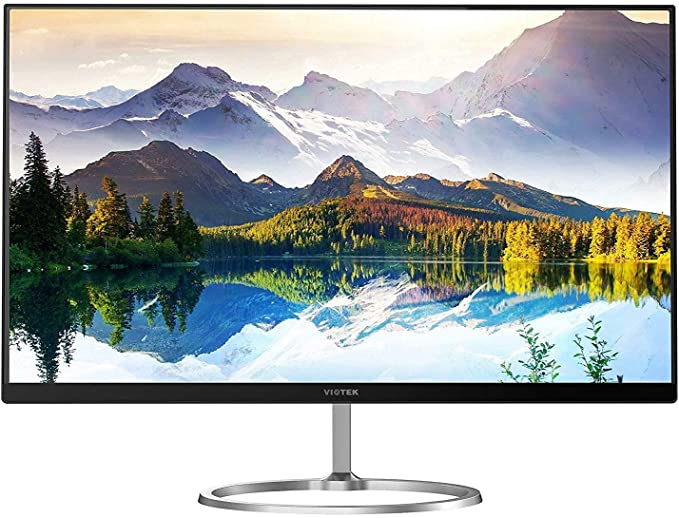 Viotek HA-238 Ultra-Thin 1920x1080P Computer Monitor with Bezel-less Frame, 16: 9 Widescreen and HDMI Connection (24in)