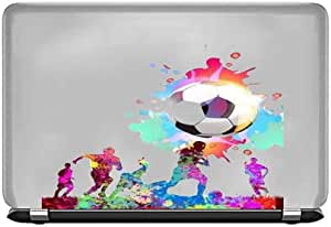 Soccer Players Sticker Decal Laptop Waterproof and Scratch Proof Sticker for soccer players, a sticker for a laptop that is adhesive and resistant to water and scratches