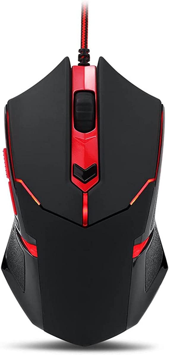 Gaming Mouse Wired for Redragon M601 Desktop Programmable Mice Gamer Black/Red