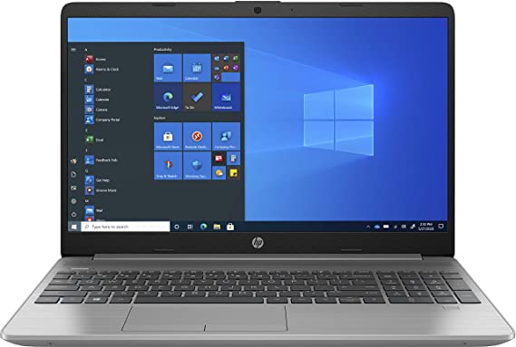 HP 255 G8 Laptop - Ryzen 5 3500U, 16 GB RAM, 1 TB HDD + 256 GB SSD, AMD Radeon Vega 8 Graphics, 15.6-Inch HD, DOS - Asteroid silver