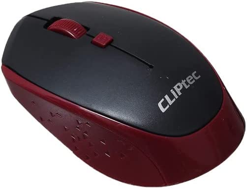 CLiPTec RZS857 Wireless Mouse - Black&Red