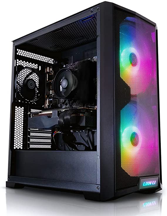 ADMI Gaming PC: Intel i5 10400F | RTX 3060Ti 6GB GDDR6 Graphics Card | 16GB DDR4 | 240GB SSD + 1TB HDD | 600W PSU Bronze Rated | Lancool 215 RGB Gaming Case | WIFI | Windows 10