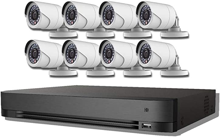 8CH Full HD 1080P CCTV Security Camera System (8CH Full HD 1080P CCTV Security Camera System - 8 Outdoor Camera & DVR only (without Hard Disk, without accessories))