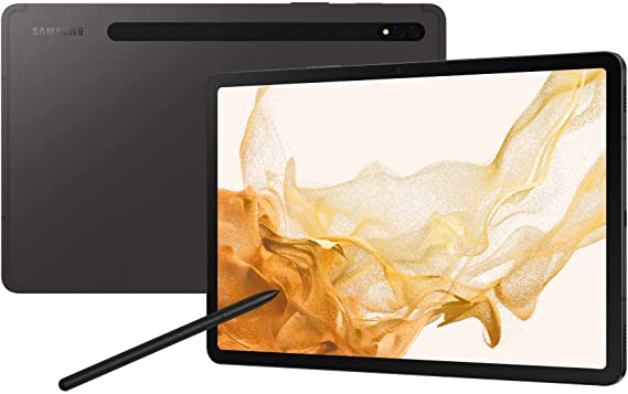 Samsung Galaxy Tab S8, 11 Inches, 128 GB, 8 GB RAM, 5G LTE - Grey