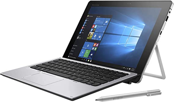 HP Elite X2 1012 G2 Detachable 2-IN-1 Business Tablet Laptop - 12 Inch FHD IPS, Intel Core i5, 256GB SSD, 8GB RAM, Keyboard Silver Plus HP Active Stylus