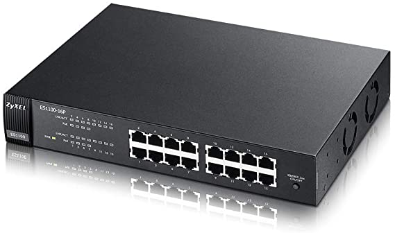 Zyxel ES1100-16 16-Ports Unmanaged Switch