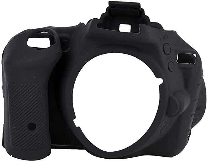 Silicone Camera Case Lightweight Portable Soft Silicone Protective Camera Case Moisture Proof Anti-slip Case for Nikon D5500 D5600 cCamera Heavy Duty Washable