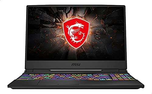 MSI GL65 Leopard 10SFR Laptop, 15.6 Inch FHD, Intel Core i7, 1 TB HDD and 256 GB SSD, 16 GB RAM, NVIDIA GeForce RTX 2070 8GB GDDR6 Graphics, Windows - Black