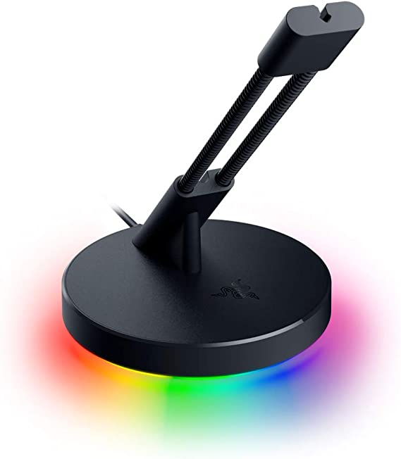 Razer Mouse Bungee V3 Chroma - Mouse Cable Holder with Chroma RGB underglow Lighting - Black - RC21-01520100-R3M1