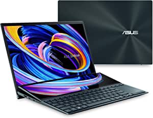 ASUS ZenBook DUO UX482EG-HY007T i7-1165G7-16GB-SSD 1TB-MX450-2GB-14 FHD Touch-Win10-Celestial Blue