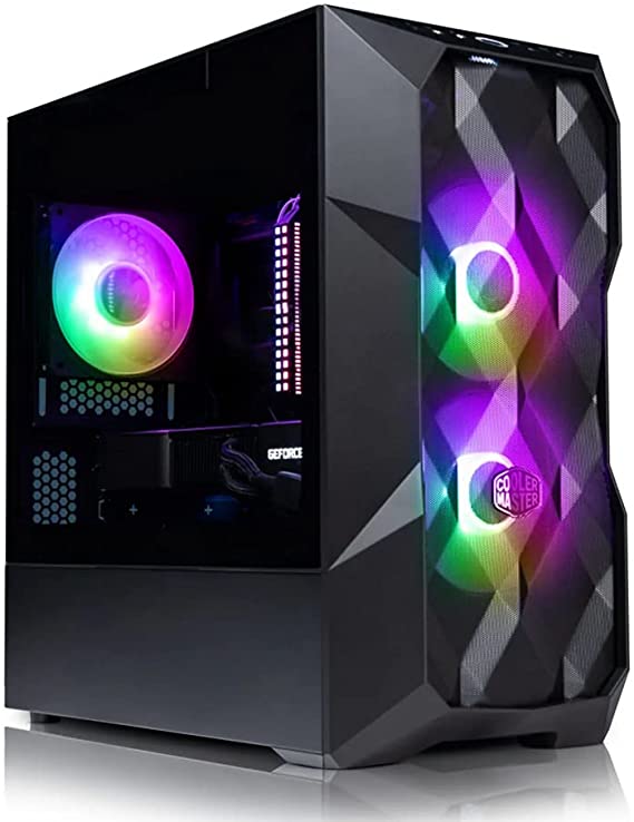 ADMI Gaming PC: Ryzen 5 2600X 4.2GHz Six Core 12 Thread, RTX 2060 6GB, 8GB 2400MHz, 240GB SSD, Phanteks P350X RGB Glass Case, Windows 10