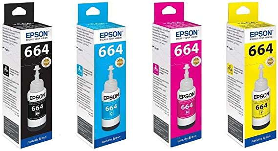 EPSON Ink Set for L210 L220 L300 L355 L365 L555 L1300