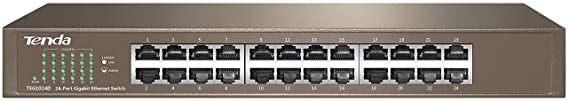 Tenda IMTEG1024D 24-port Gigabit Unmanaged 24-Port 10/100/1000 Mbps Ethernet Switch