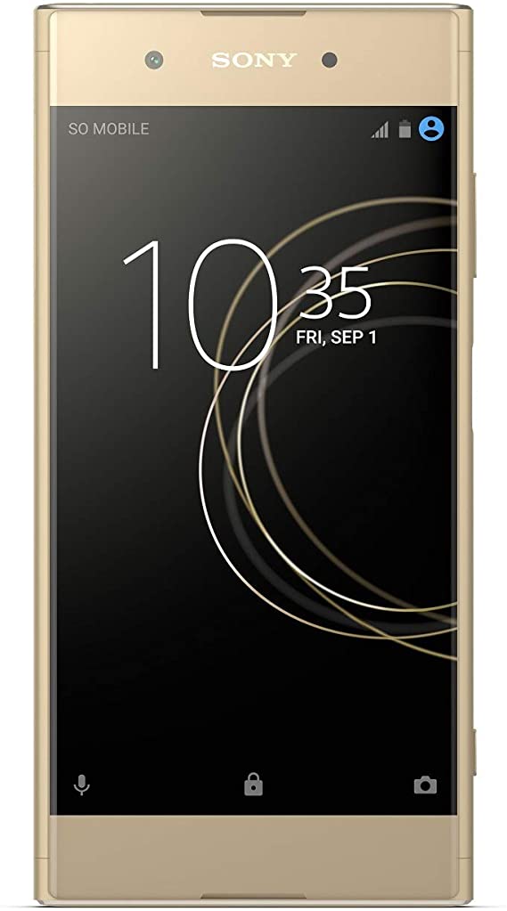 Sony Xperia XA1 Plus Dual Sim - 32GB, 3GB RAM, 4G LTE - Gold